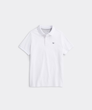 Vineyard Vines Men's Edgartown Pique Polo (Barracuda, XX-Large)